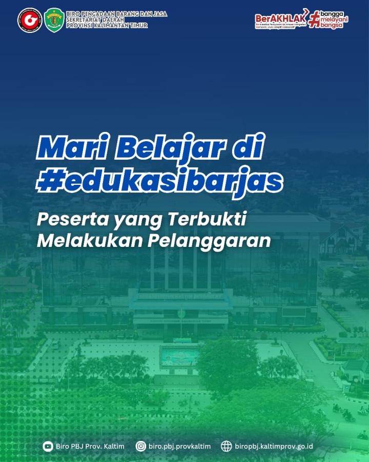 Peserta Yang terbukti Melaku Pelanggaran