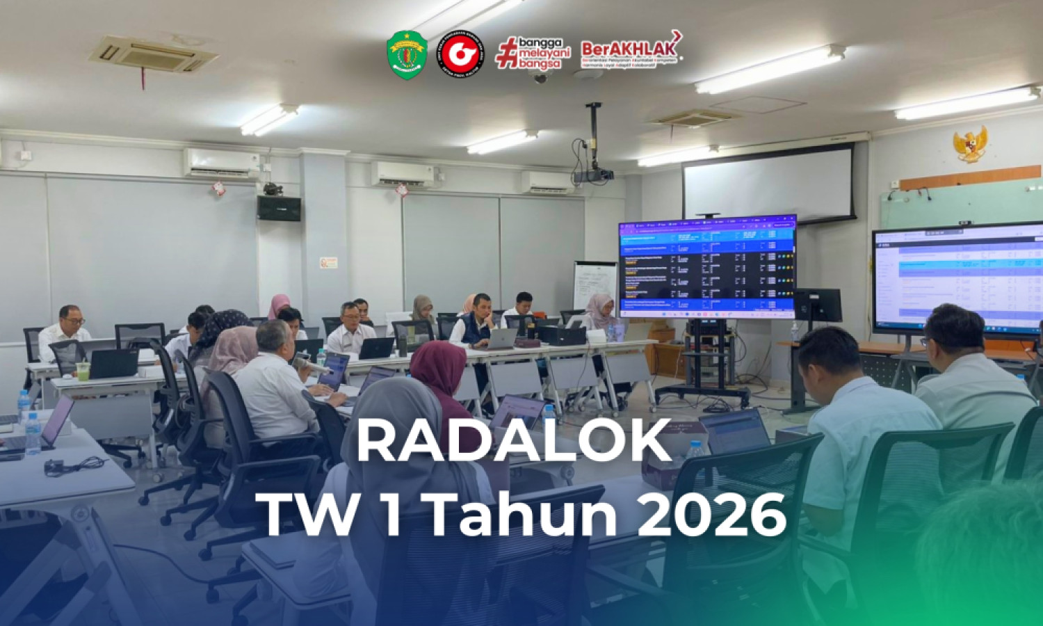 Biro PBJ Melakukan Pendampingan Pada Rapat Pengendalian Operasional Kegiatan (Radalok) Tw. 1 Tahun 2026