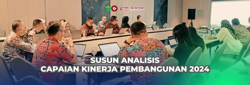 Susun analisis capaian kinerja pembangunan 2024