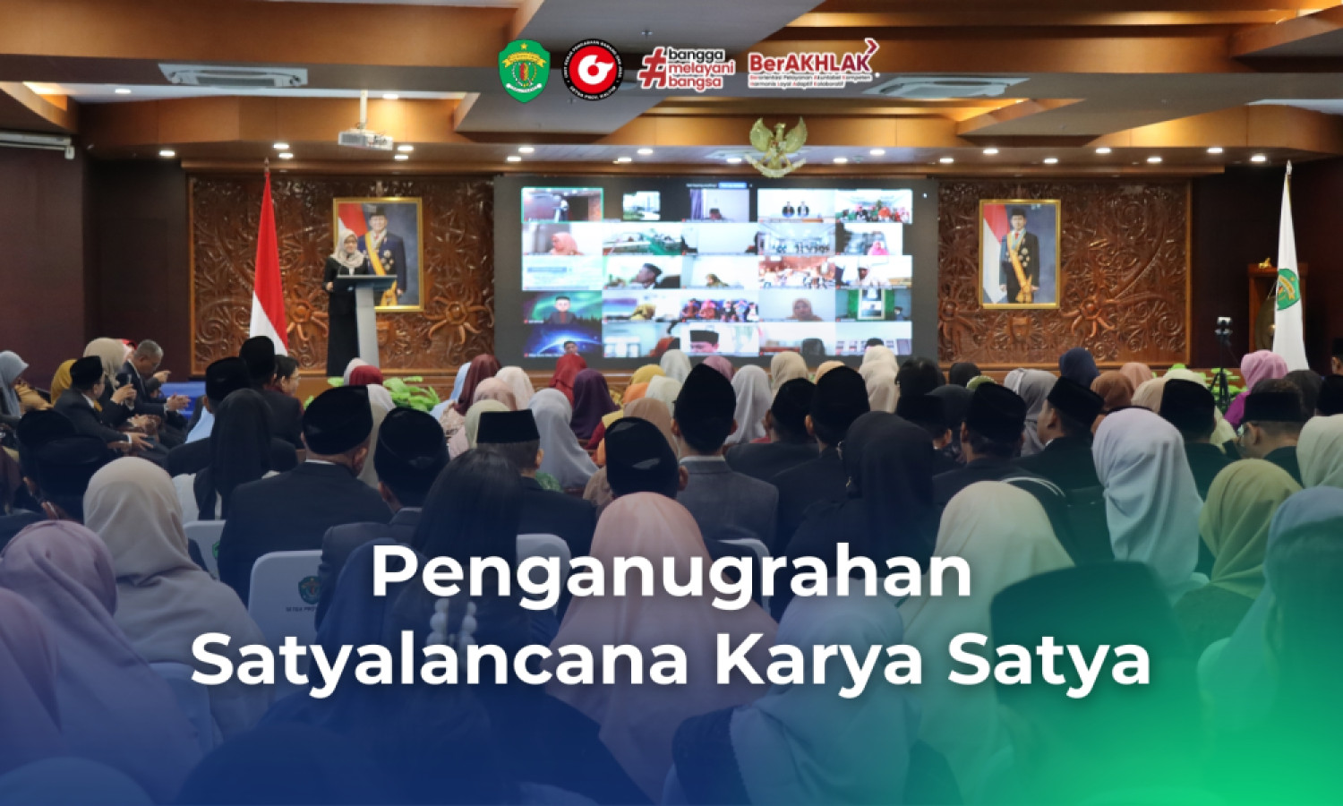 Wujud Apresiasi Pengabdian, Pegawai Biro PBJ Terima Satyalancana Karya Satya