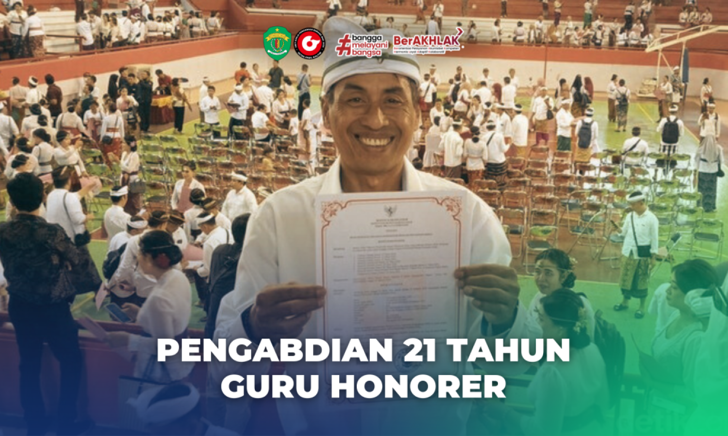 Kisah Pengabdian 21 Tahun Guru Honorer Diangkat PPPK