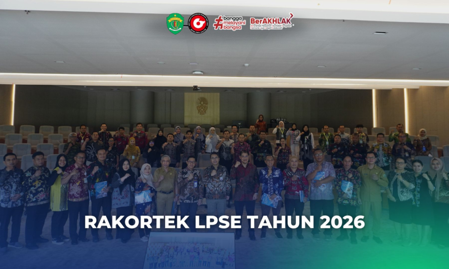 Biro PBJ Sukses Menyelenggarakan Rapat Koordinasi Teknis Layanan Pengadaan Secara Elektronik (LPSE) se-Kalimantan Timur Tahun 2026