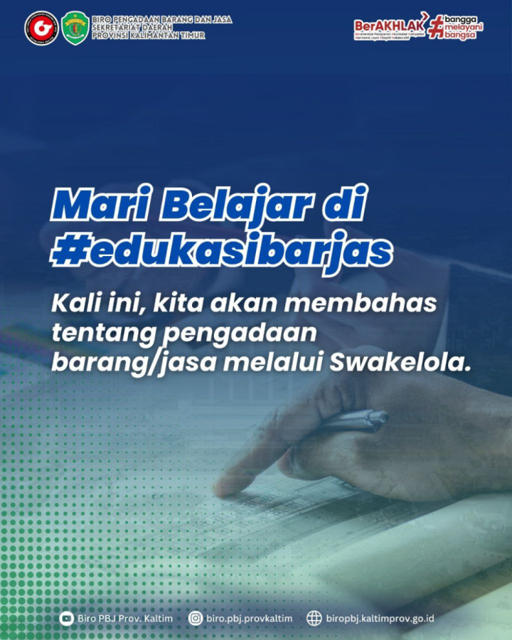 Mengenal Apa itu Swakelola