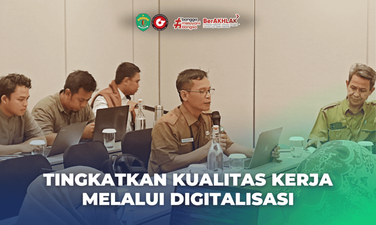 Biro PBJ Kaltim Gelar Pertemuan Internal Bahas Digitalisasi Manajemen Kerja