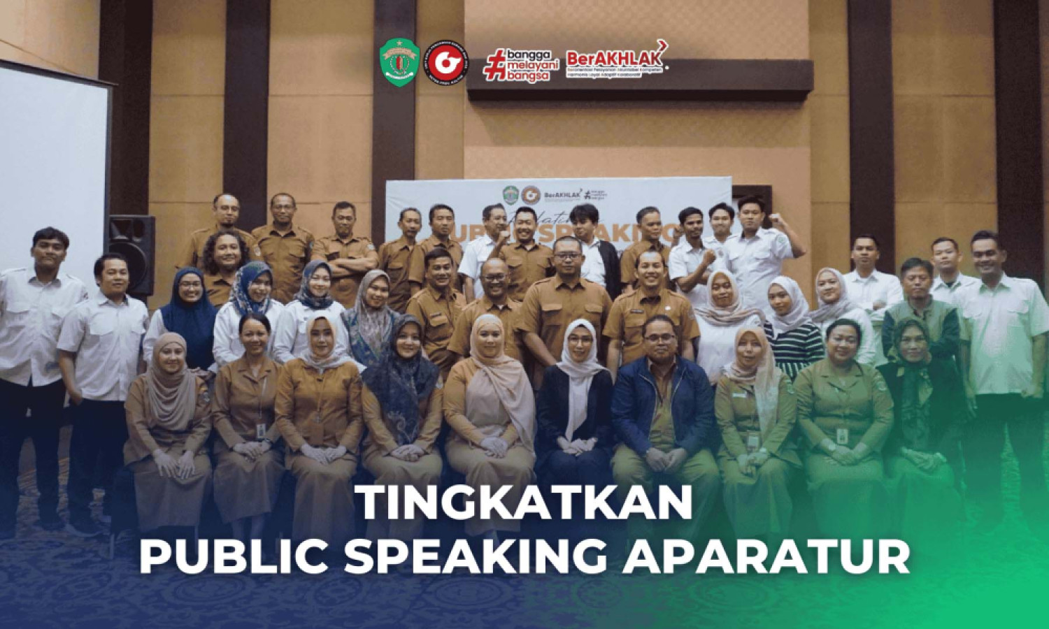 Biro PBJ Kaltim Gelar Pelatihan Public Speaking