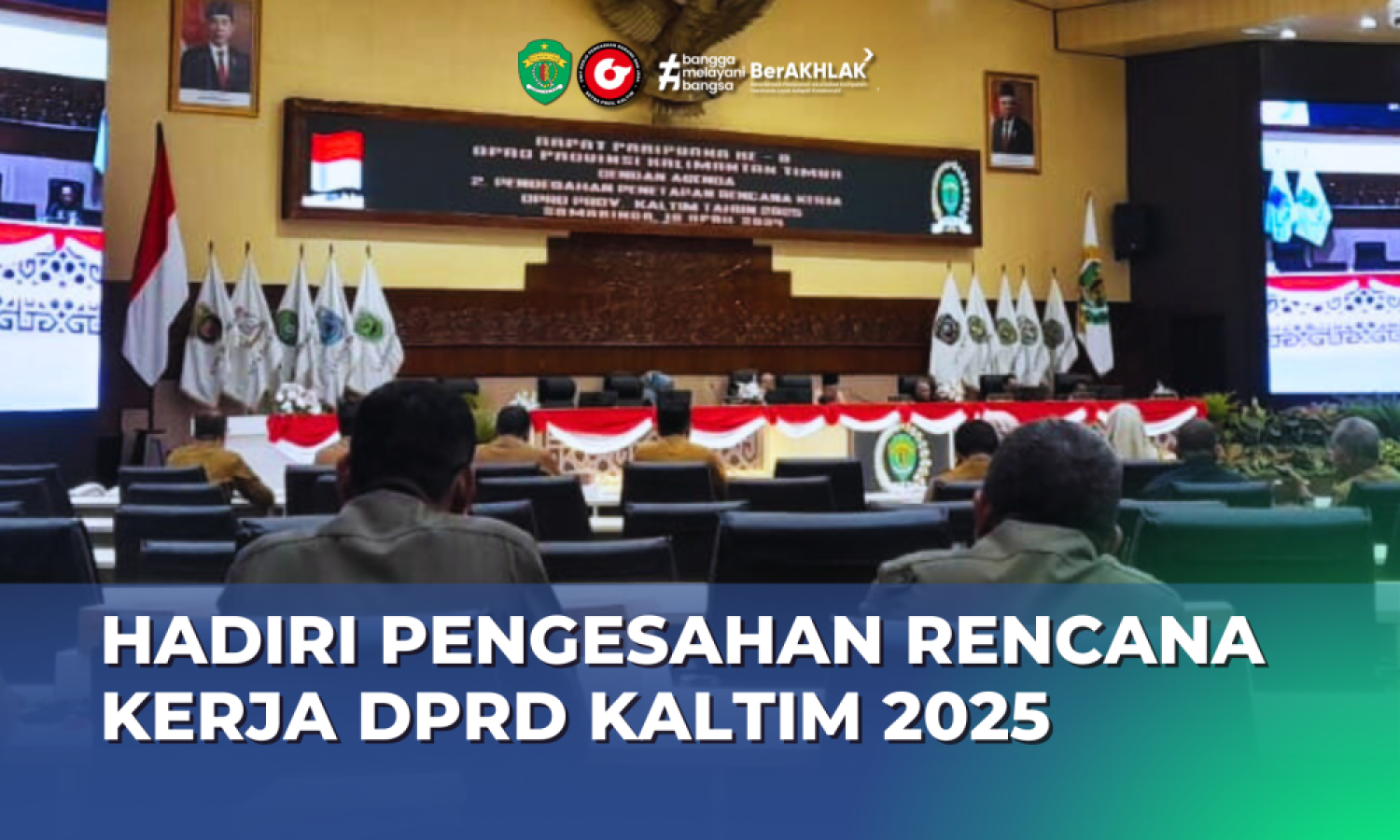 Biro PBJ Kaltim Hadiri Pengesahan Rencana Kerja DPRD Kaltim Tahun 2025