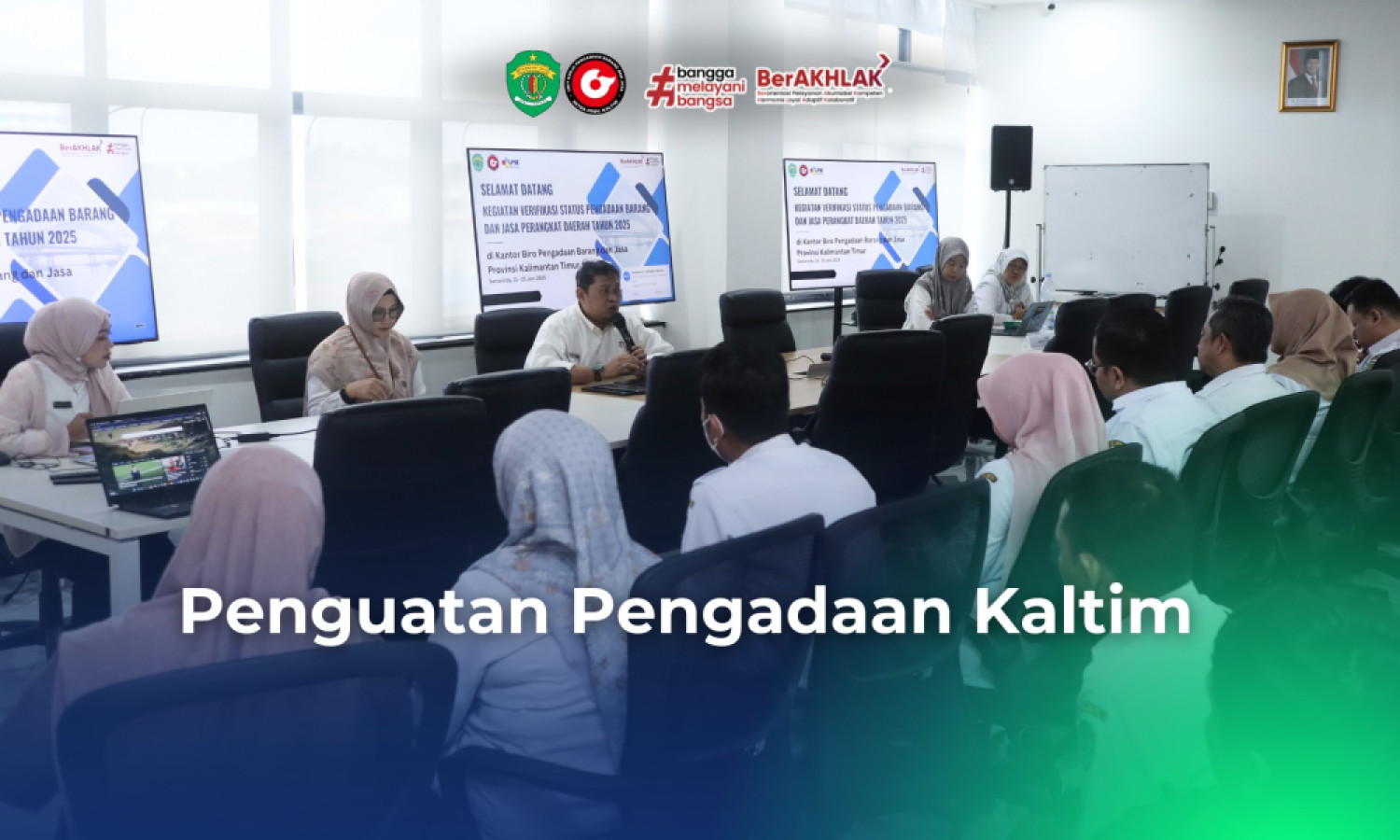 Biro PBJ Kaltim Gelar Verifikasi Status Pengadaan Barang dan Jasa Perangkat Daerah