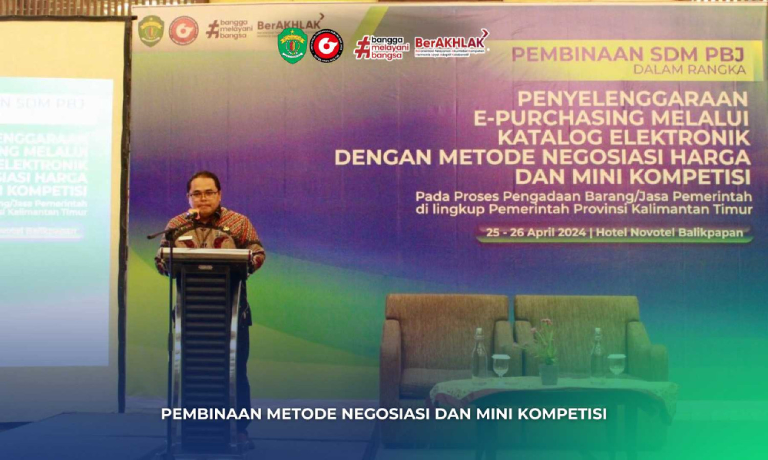 Biro PBJ Kaltim Fasilitasi Pembinaan E-Purchasing Metode Negosiasi Harga dan Mini Kompetisi