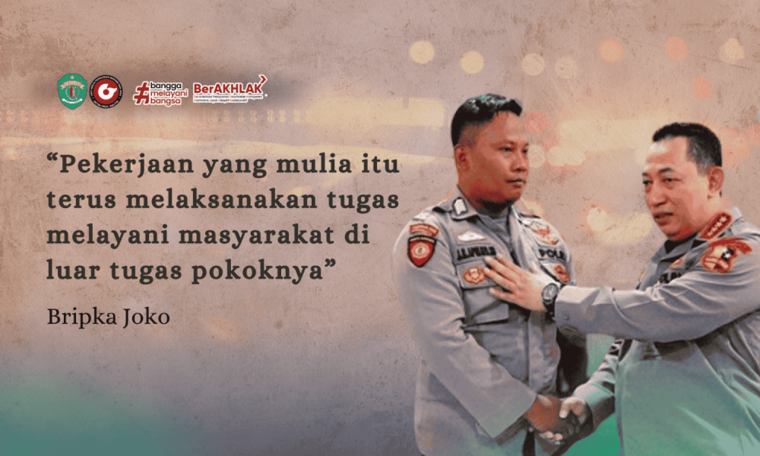 Kisah Inspirasi Polisi 23 Tahun Sukarela Menggali Kubur