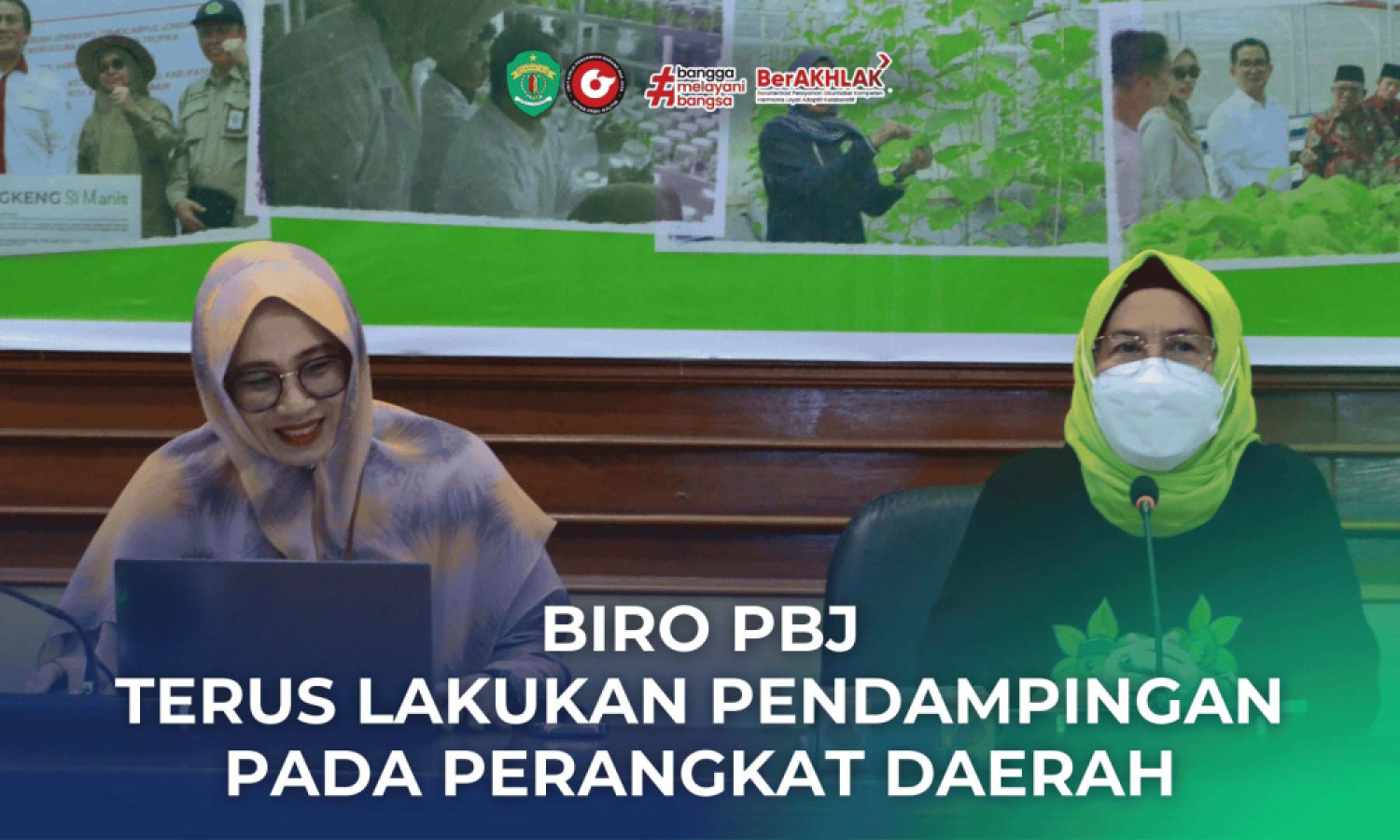 Biro PBJ Kaltim Dampingi DPTPH Tingkatkan Kualitas Pencatatan Hasil Pemilihan