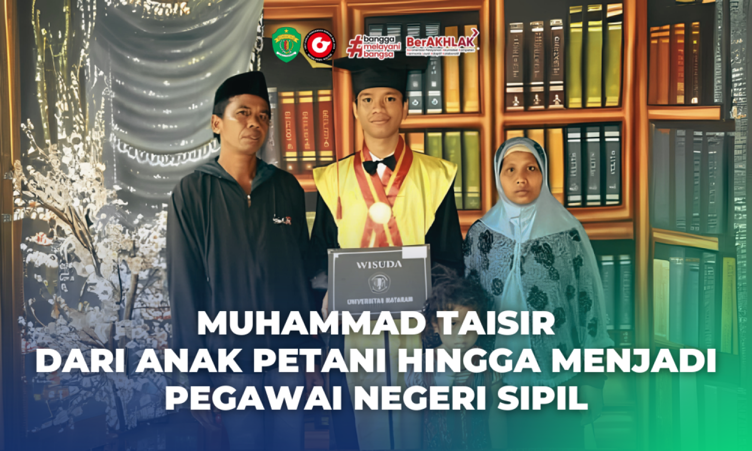 Kisah Inspiratif Muhammad Taisir dari Anak Petani hingga Pegawai Negeri Sipil