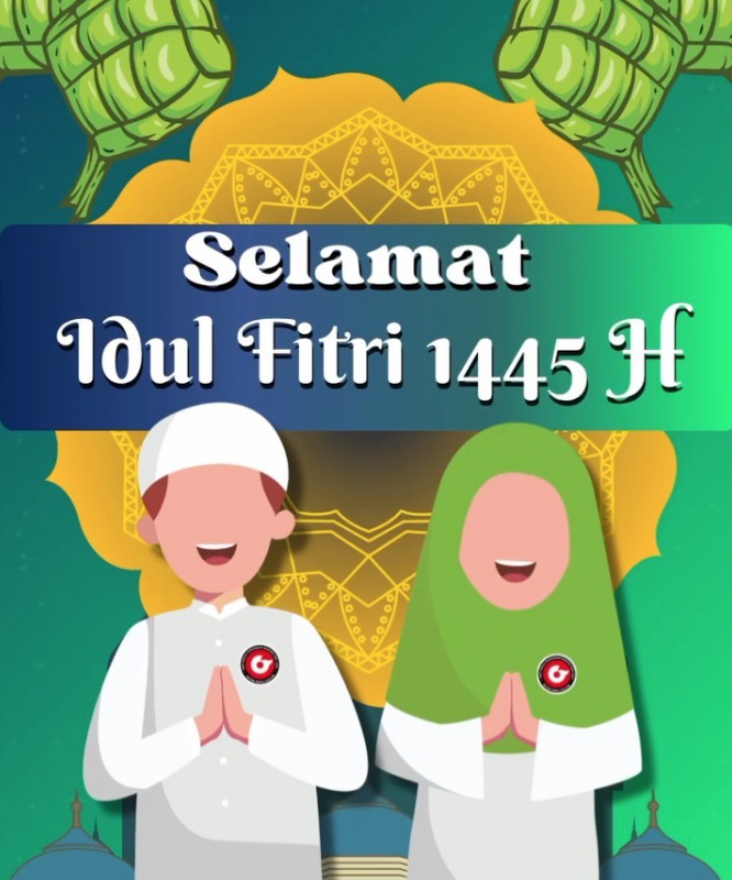 Selamat IdulFitri 1445 H